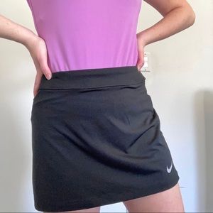 Black Nike Golf Skirt w/ Spandex Shorts